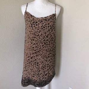 NWT Haute Hippie Sahara Cheetah Mini Dress